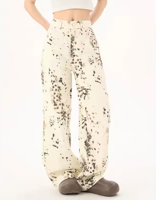 Snow Leopard Denim Jeans